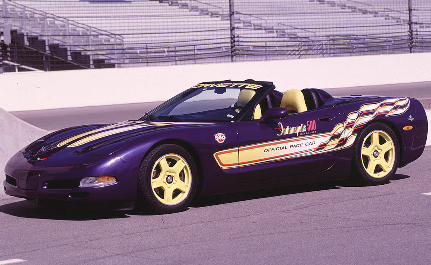 The official 1998 Chevy Corvette C5 Indy 500 pace car.