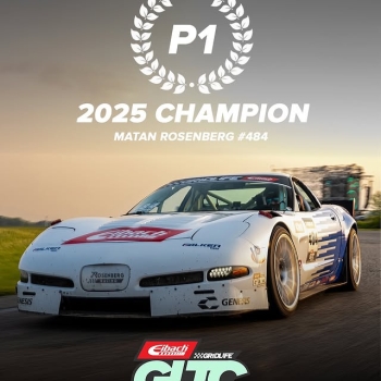 Matan Rosenburg #484 is the 2025 GLTC champion