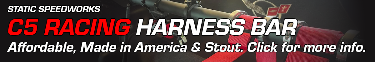 Static Speedworks C5 racing harness bar