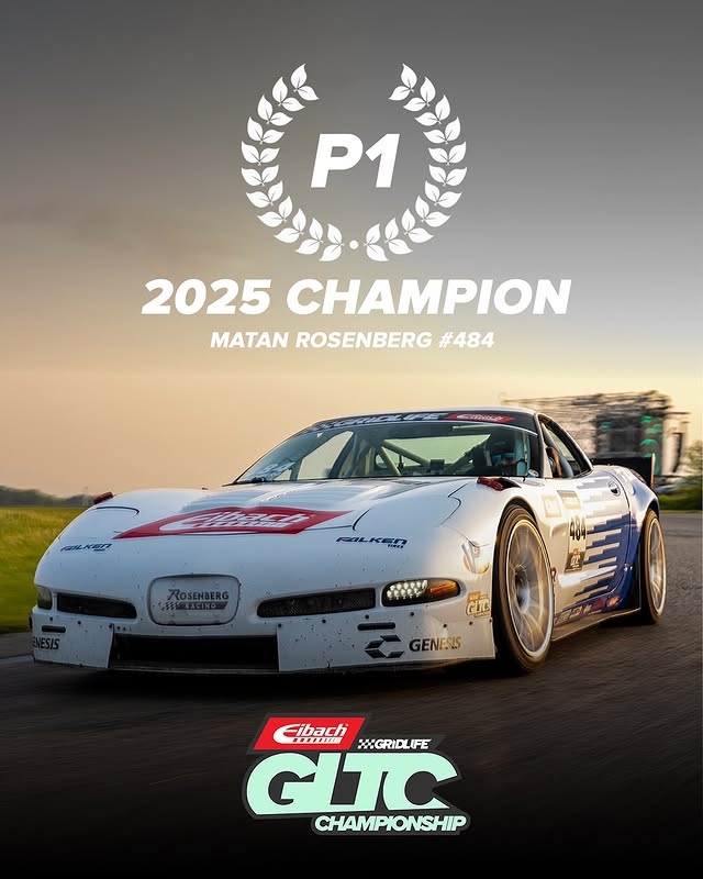 Matan Rosenburg #484 is the 2025 GLTC champion